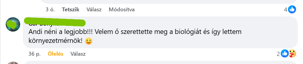 Vélemény 2 - Pozitív visszajelzés